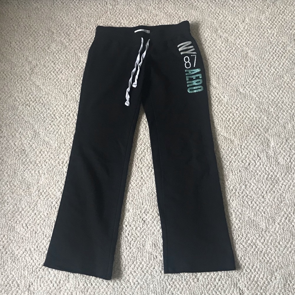 Aeropostale: Black Sweat Pants